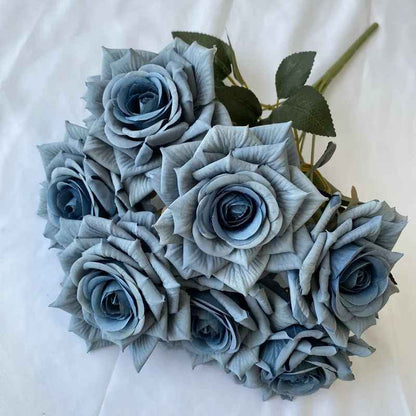 7 Head Artificial Diamond Rose Bouquet