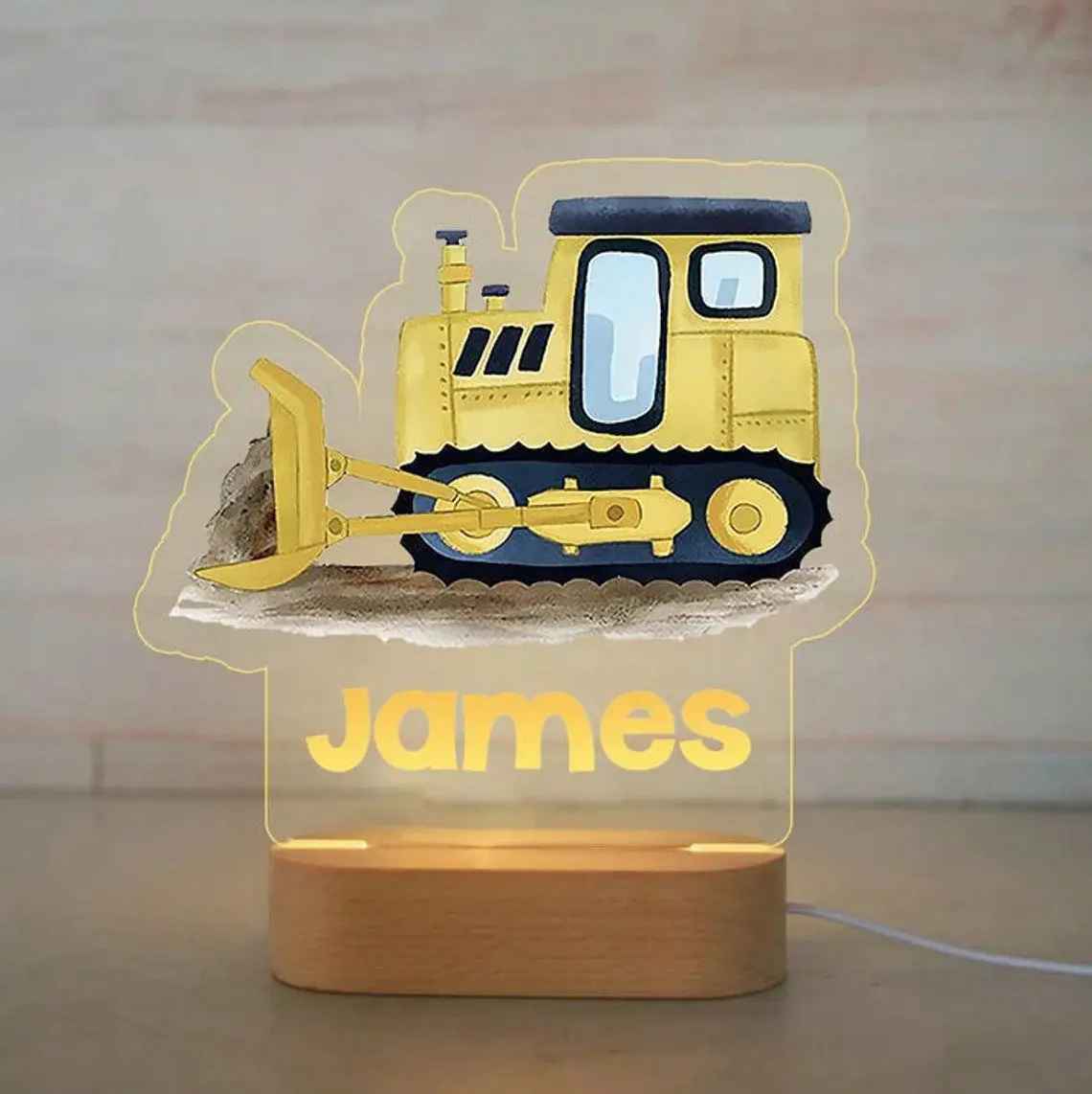 Personalized Children Animal Night Acrylic Lamp