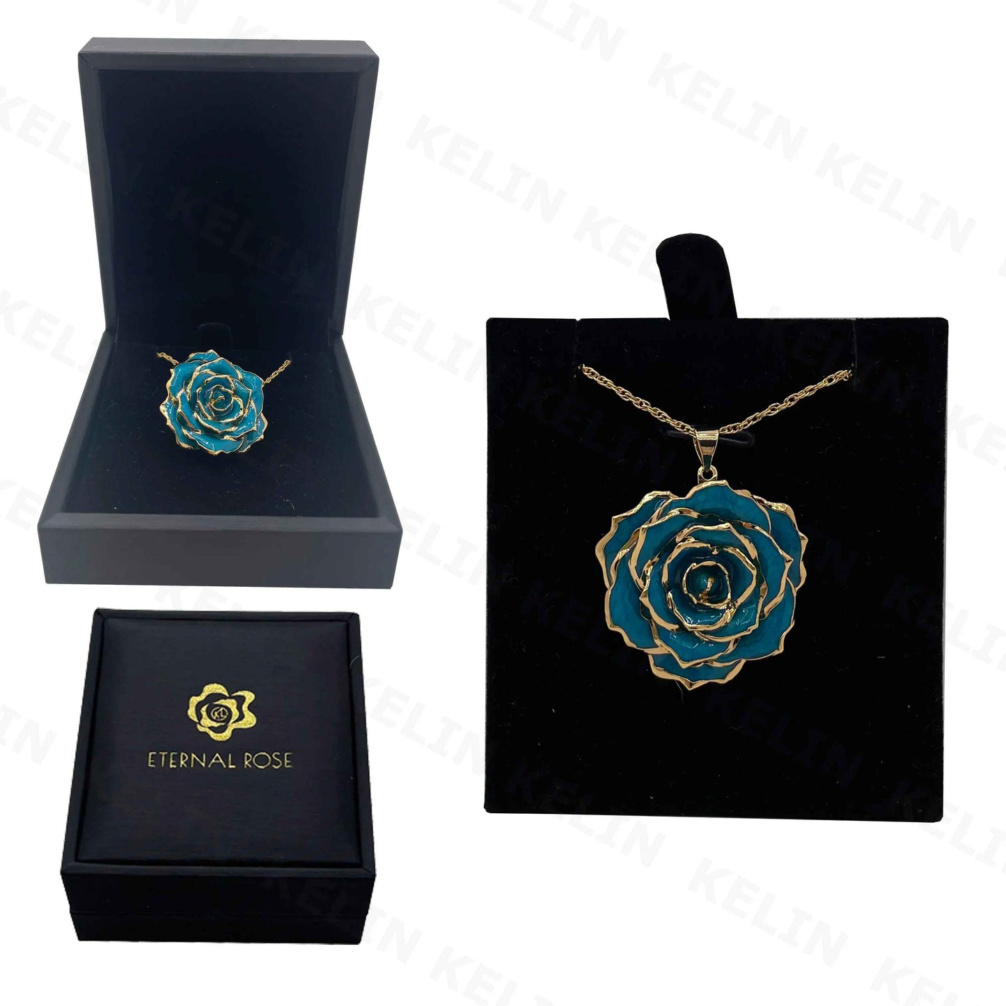 Sweet Elegant Rose Necklace