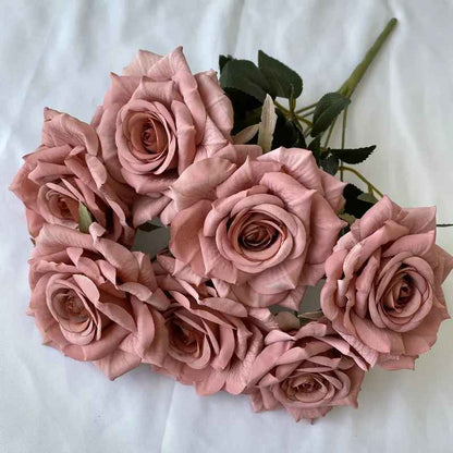 7 Head Artificial Diamond Rose Bouquet