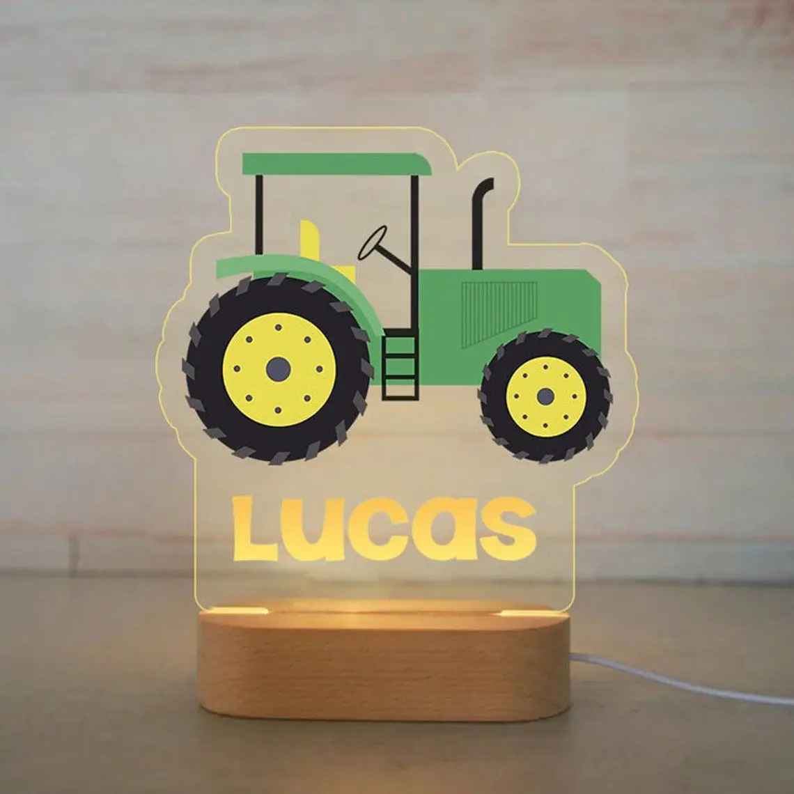 Personalized Children Animal Night Acrylic Lamp