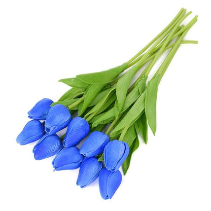 5/10Pcs Eternal Tulips Artificial Flower Bouquet