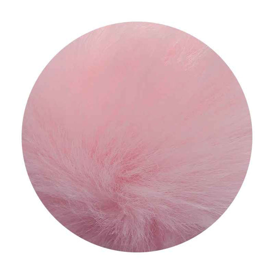 1pc 8cm Fluffy Furball Bag Keychain