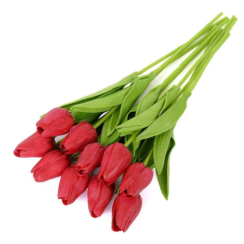 5/10Pcs Eternal Tulips Artificial Flower Bouquet