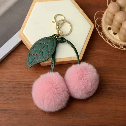 Cherry Multi-color Car Keychain