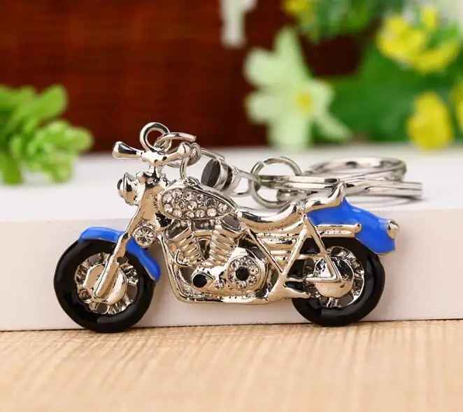 Vintage Motorcycle Keychain