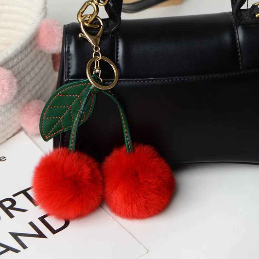 Cherry Multi-color Car Keychain