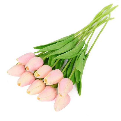 5/10Pcs Eternal Tulips Artificial Flower Bouquet