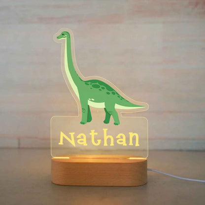 Personalized Children Animal Night Acrylic Lamp