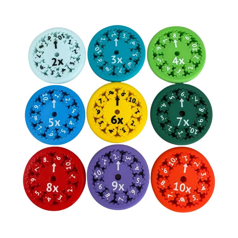 Kids 9pcs Math Fidget Spinners