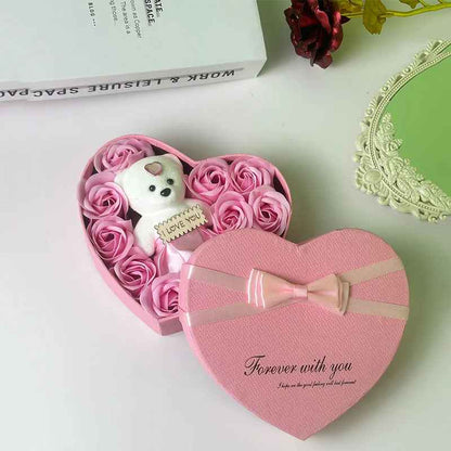 Romantic and Sweet Artificial Rose Gift Box