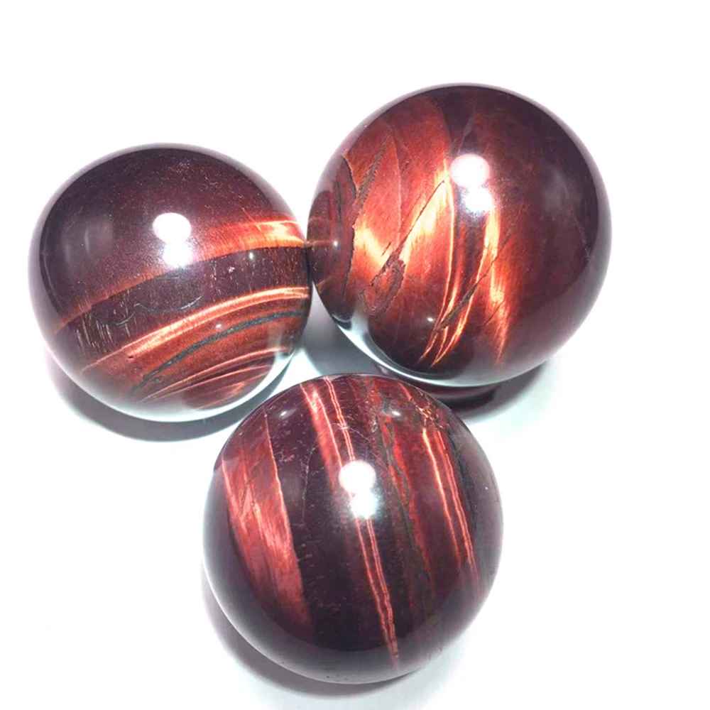 4-5cm 1Pc Natural Crystal Tiger Eye Polished Stone Ball