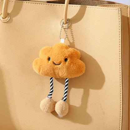 1Pc Cute Cloud Plush Stuffed Keychain Doll