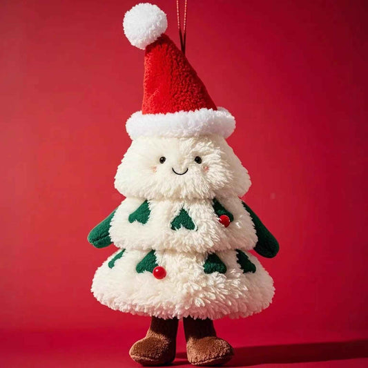 Cute Christmas Tree Pendant Doll Plush Toy