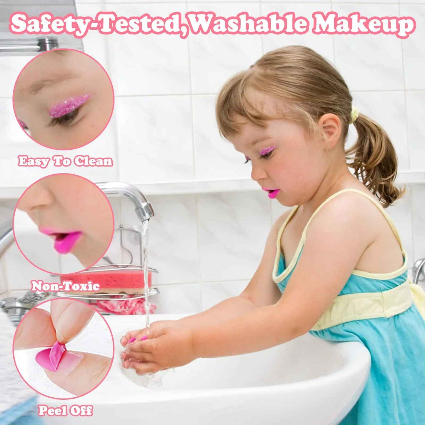 27pcs Children’s Washable Makeup Set Toy