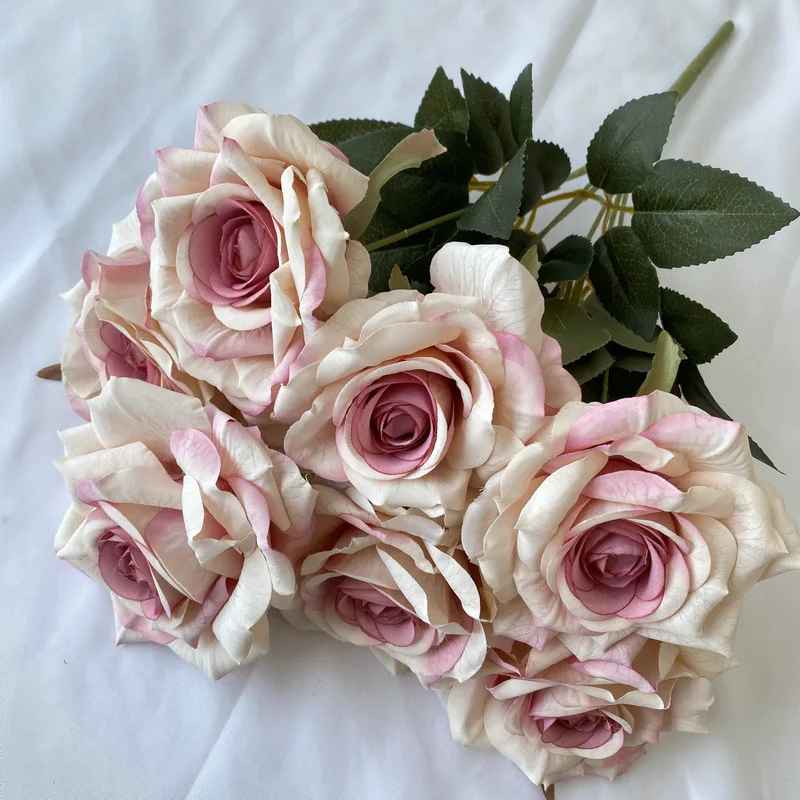 7 Head Artificial Diamond Rose Bouquet