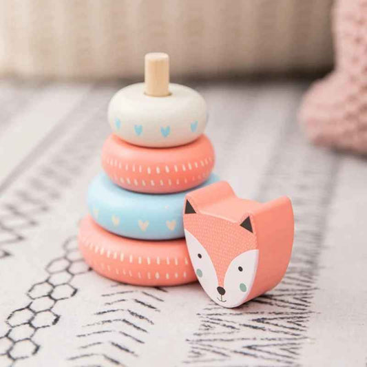 Animal Fox Stacking Tower Blocks Toy