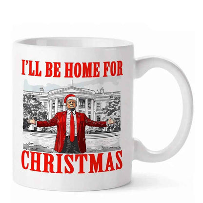 11oz I'll Be Home for Christmas Ceramic Mug