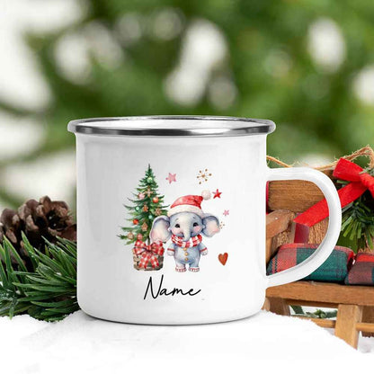 Personalized Name Christmas Mug