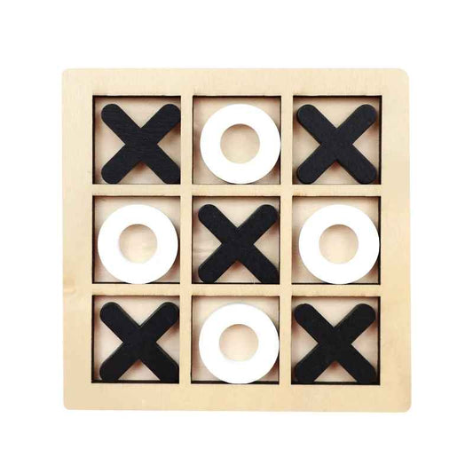 Tic-Tac-Toe Brain Training Table Challenge Game