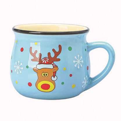 150mL Ceramic Cartoon Christmas Mug