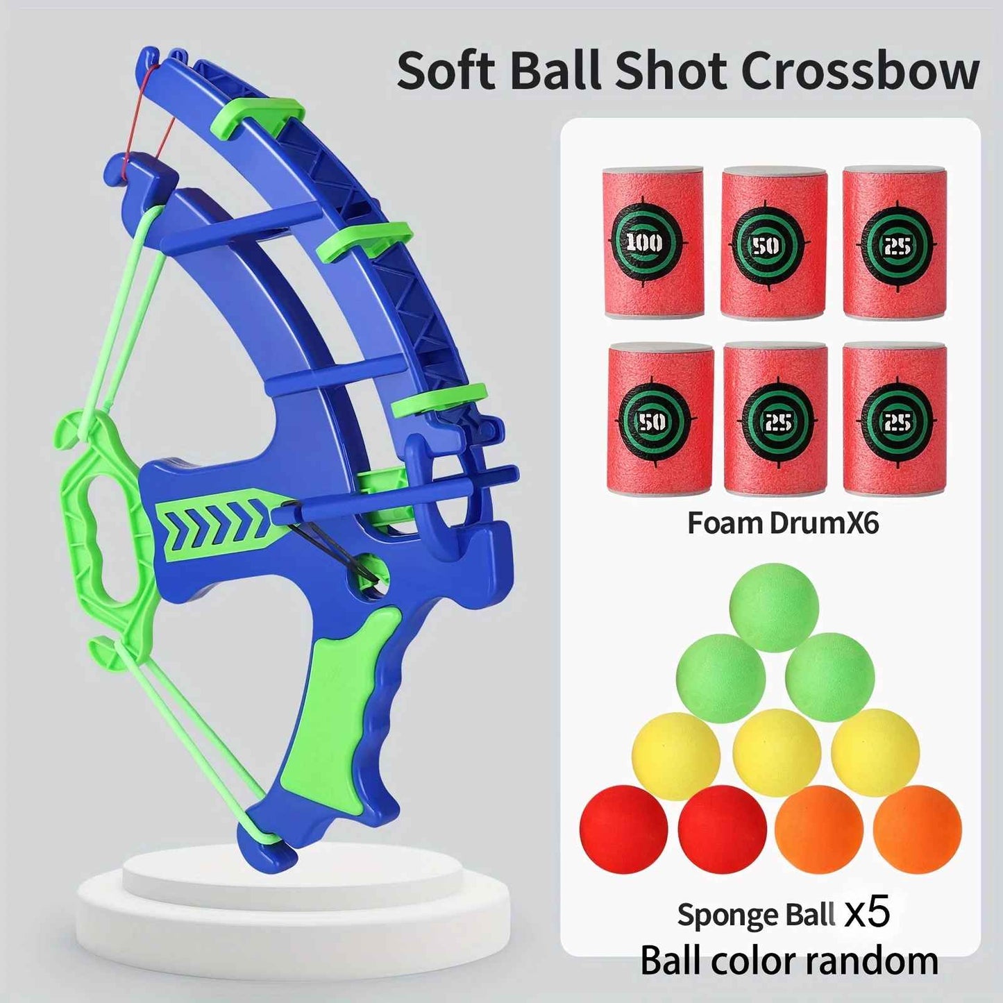 Educational Shooting Practice Soft Bullet Target Toy