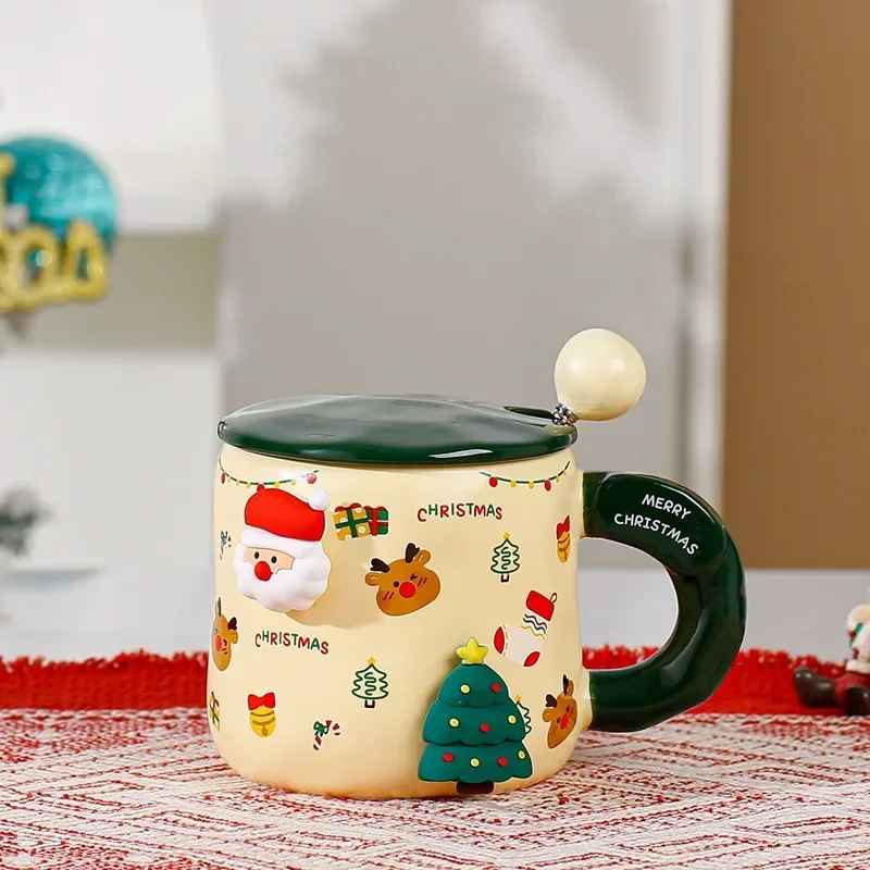 380mL Christmas Themed Ceramic Mug