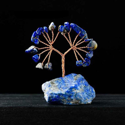 Amethyst Mineral Stone Energy Life Tree Decor