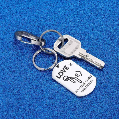 Funny Message Keychain Gift