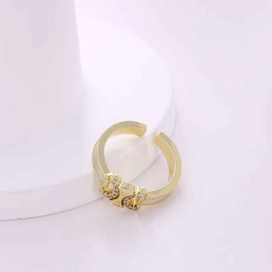 Luxury Sweet Adjustable Heart Ring