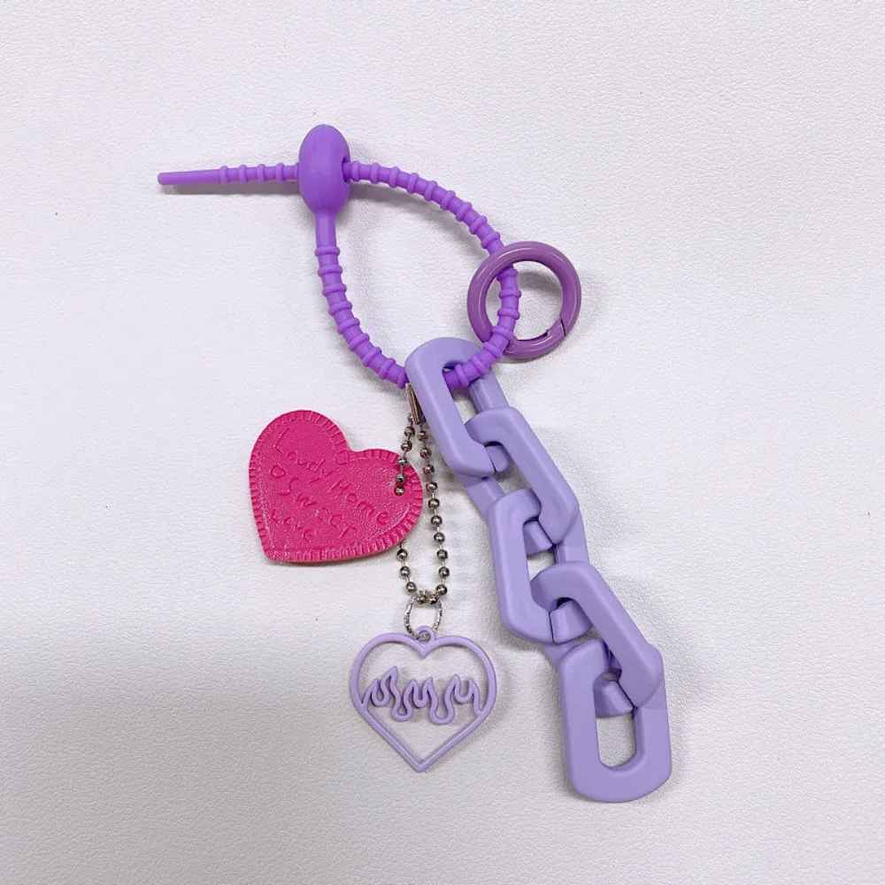 Sweet Cool Love Heart Shaped Keychain