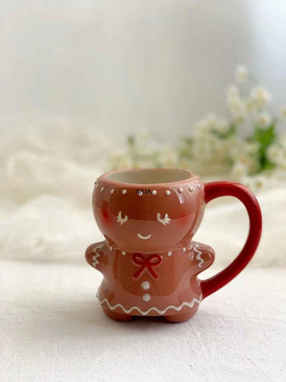 300ml Gingerbread Man Ceramic Mug