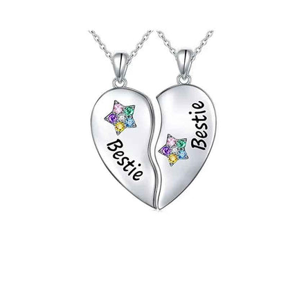 2-Piece Set Matching Pendant Necklace