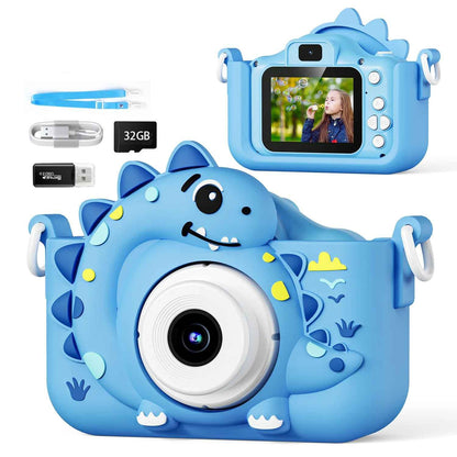 Kids 1080P HD Digital Cartoon Dinosaur Camera