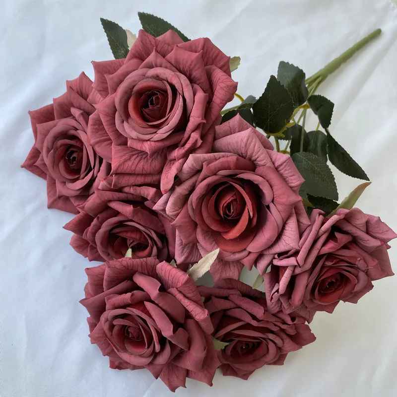 7 Head Artificial Diamond Rose Bouquet