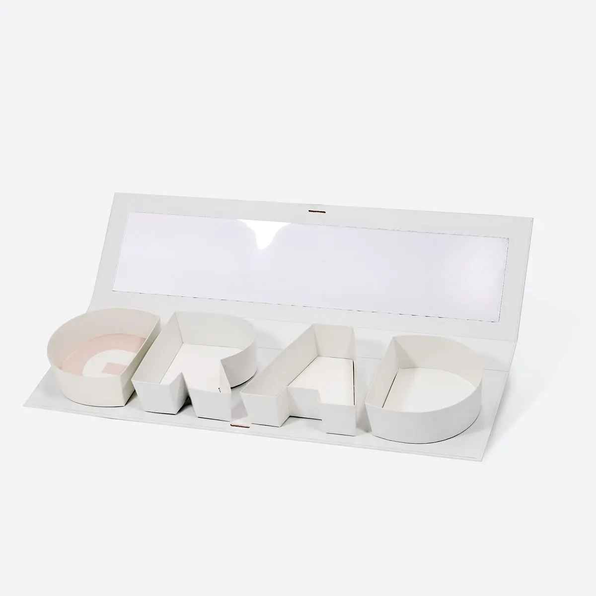 GRAD Letter Shaped Gift Box – Luxury Graduation Day Present Box