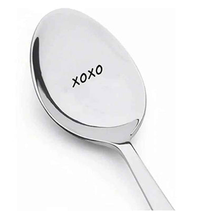 Sweet Love Letter Stainless Steel Milk Coffee Spoon – Wedding Souvenir or Anniversary Gift for Girlfriend/Boyfriend