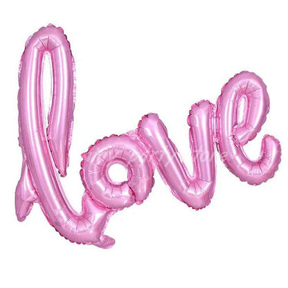 Romantic "Love" Foil Balloon