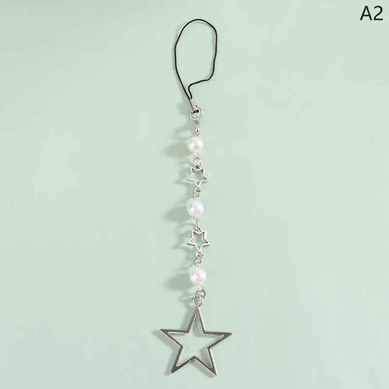 Minimalist Cute Star Heart Cross Phone Lanyard Strap