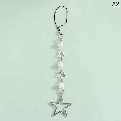 Minimalist Cute Star Heart Cross Phone Lanyard Strap