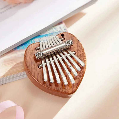 Mini Wooden Thumb Piano Musical Toy