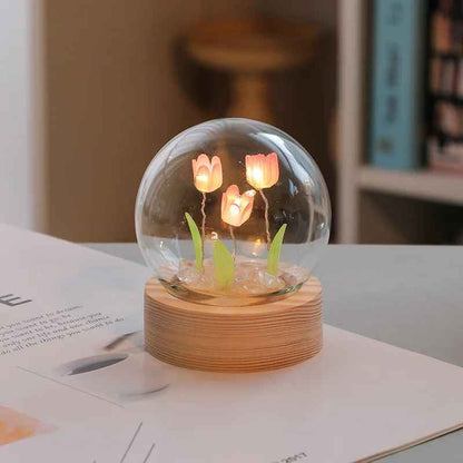 Cute Mini DIY Tulip Night Light