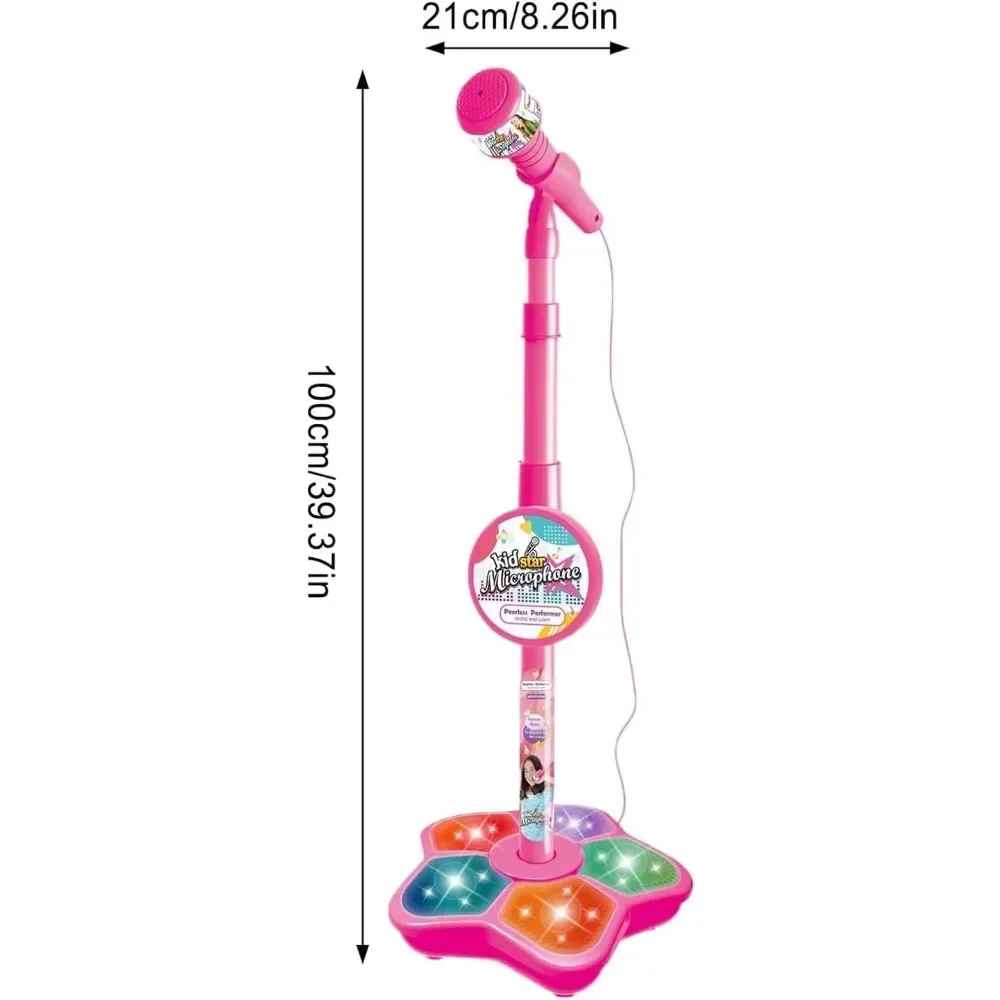 Kids Sing Microphone Musical Toy and Stand