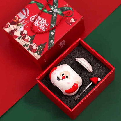 Cool and Cute Christmas Santa Mug with Gift Box