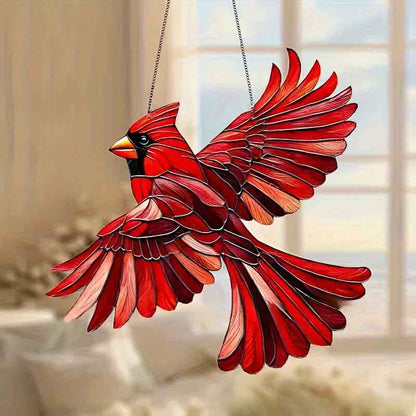 Acrylic Hummingbird Pendant for Home Entrance