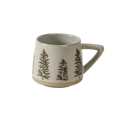 Christmas Creative Nordic Style Retro Ceramic Mug