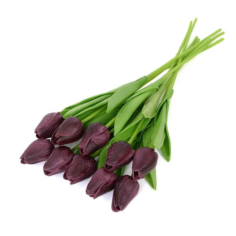 5/10Pcs Eternal Tulips Artificial Flower Bouquet