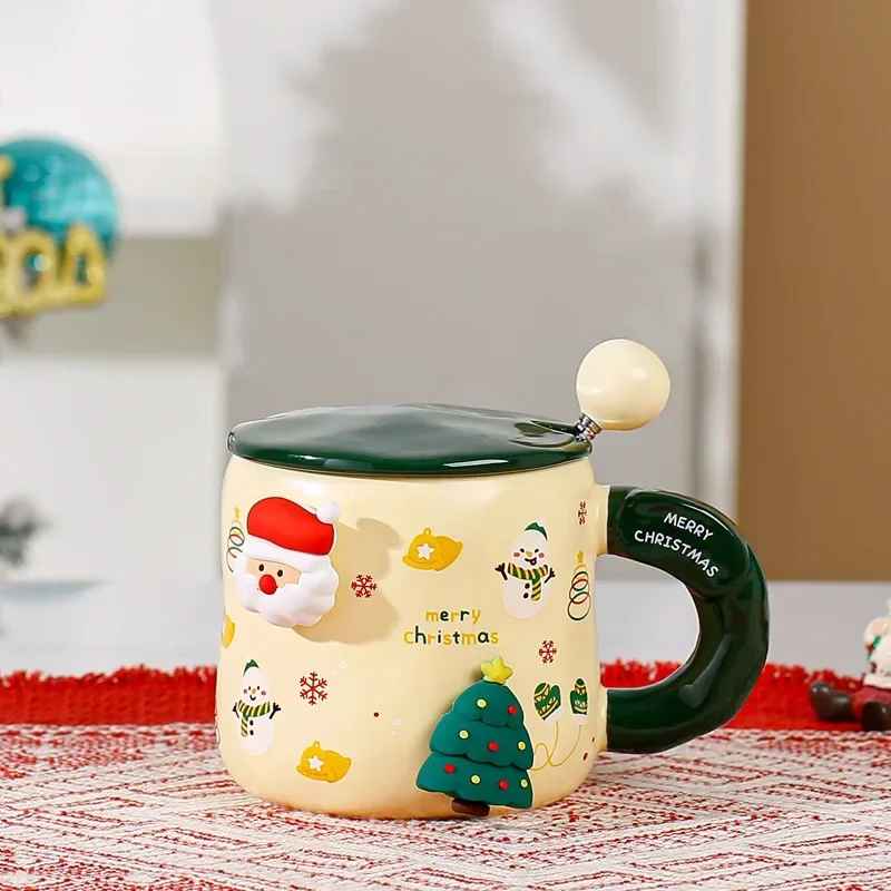 380mL Christmas Themed Ceramic Mug