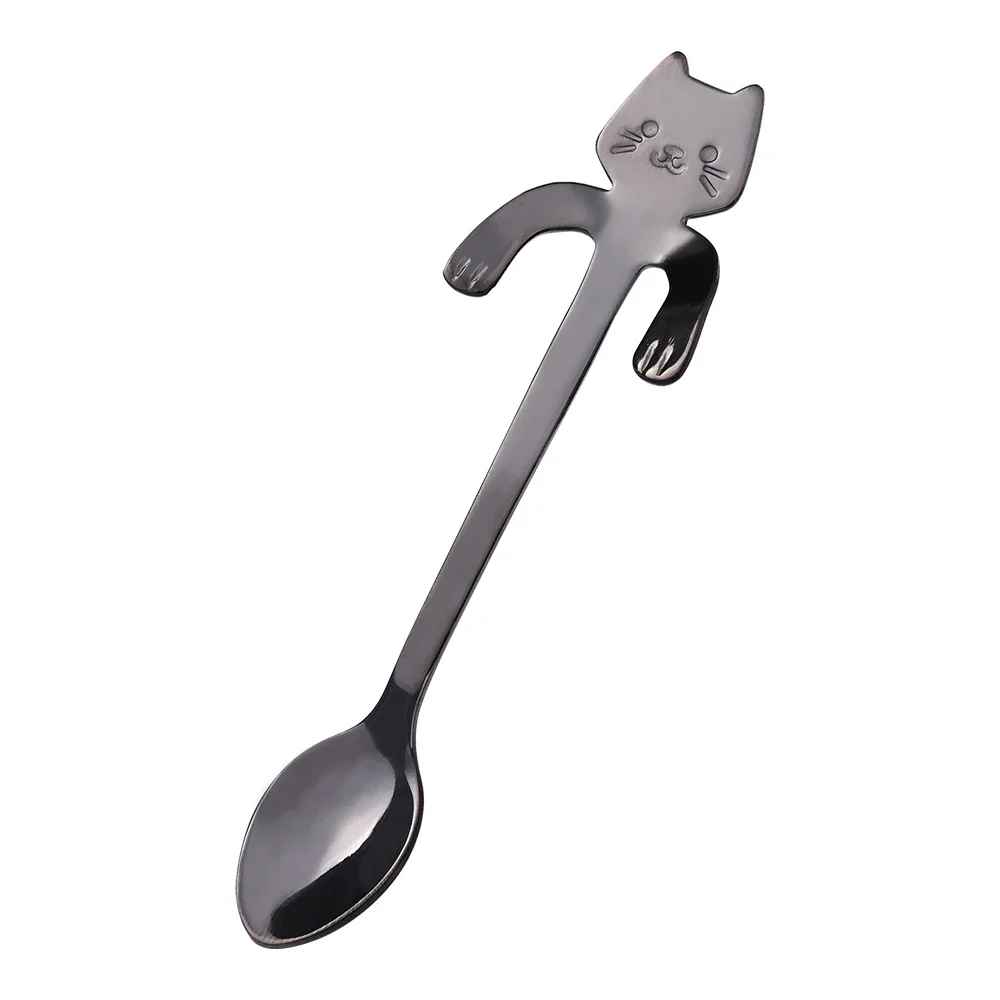 Cute Cat Shape Stainless Steel Teaspoon