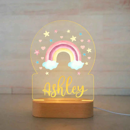 Personalized Children Animal Night Acrylic Lamp